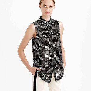 J. Crew Sleeveless Blouse